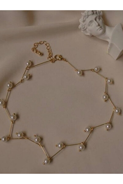 SHİNELİZE salkım inci kolye,tasarım inci kolye, inci dizi kolye