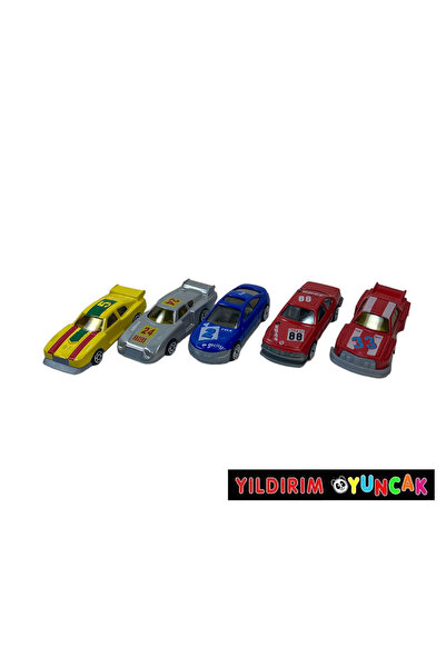 YILDIRIM OYUNCAK 7 cm Diecast Friction Metal Car 15 Piece Set