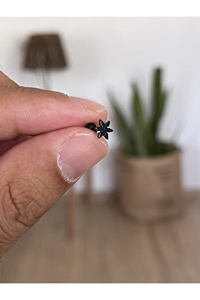 Rupen Kraft Şık Cerrahi Çelik Dudak Tragus Helix Kıkırdak Conch Minimal Yıldı...