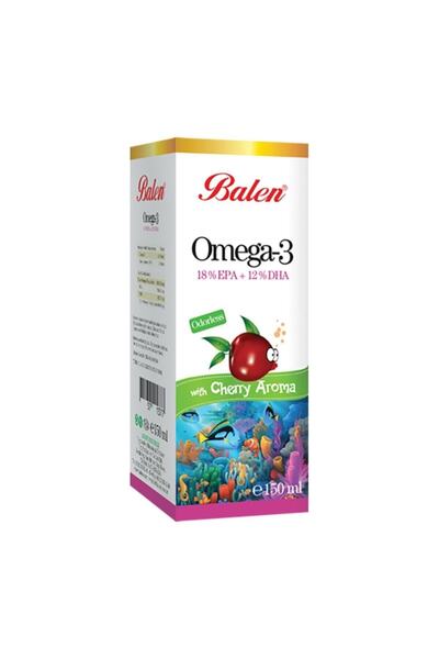 Balen 150MlOmega-3 Cherry Flavored