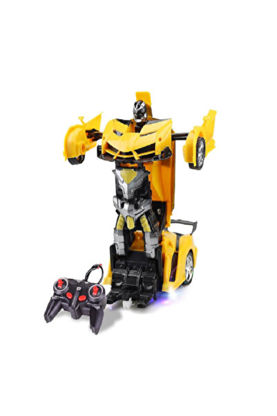 Kids Transformers Robota Dönüşen Kumandalı Araba 1:18 Ölçek