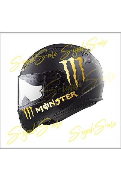 S&S HEDİYELİK EŞYA Motor Kask Motorsiklet Yol Motor Sticker Etiket Folyo Çıka...