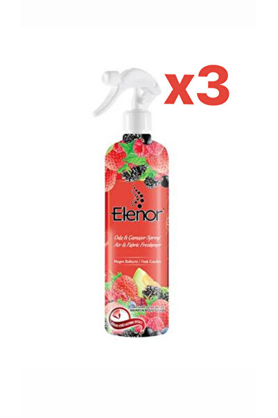 ELENOR Oda Ve Giysi Kokusu Meyve Bahçesi 500ml X 3
