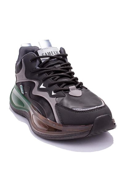 GAMELU Ανδρικά αθλητικά παπούτσια Sova Black Daily Orthopedic 23KM