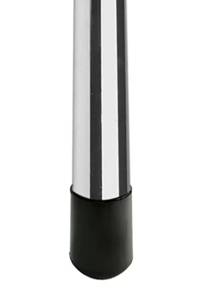 senal ticaret 21 Mm Pvc Sandalye Profil Ayak Pabucu Sessiz Yumuşak - Siyah (12 Adet)