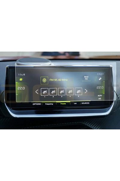 ael-tech Peugeot 2008 Gt Modified Case 10 Inch Navigation Compatible Nano Screen Protector 2023 2025