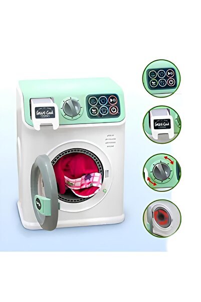 welcomein Işıklı ve Sesli Oyuncak Çamaşır Makinesi