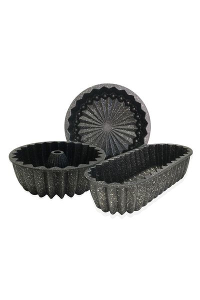 Magna Rosegold Cast Granite Cake Mould/Tin