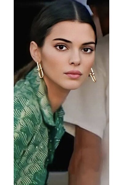 monalisatoka Kadın Tiffany Gold Küpe