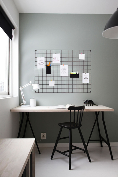 Roomie Home Tel Pano 60x80 Siyah ( 4 Adet Mini Mandal ,2 Adet Çelik Kıskaç Hediyemizdir)