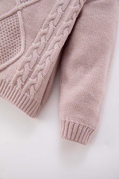 DeFacto Crew Neck Baby Girl Sweater - A5673A523Wn