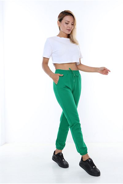 TİGERS women's two-thread waist and leg elastic pocket sweatpants