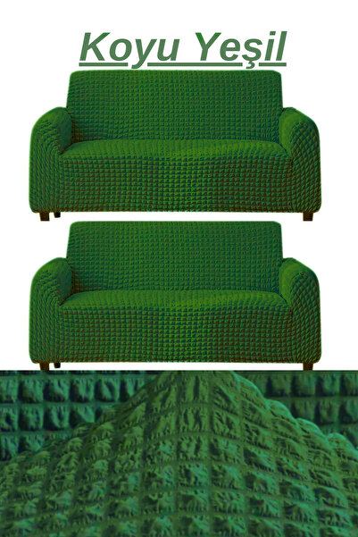 Genel Markalar 3+3 Bürümcük eteksiz, lastikli, esnek, yıkanabilir koltuk, kan...