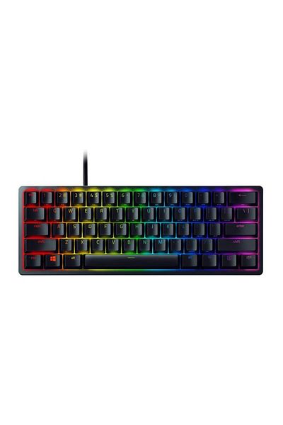 RAZER لوحة مفاتيح Huntsman Mini Purple Switch الإنجليزية الميكانيكية Rgb Gamer