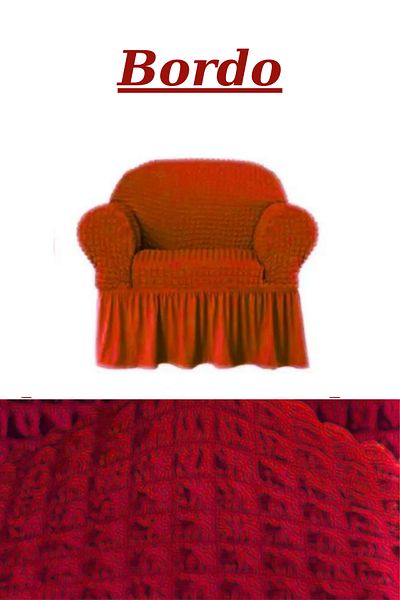 FurkanTicaret Single Flexible and Washable Wrapped Sofa - Elastic Sofa and Sofa Bed Cover