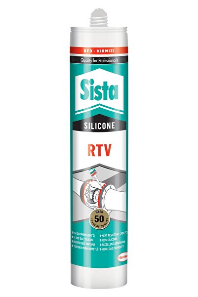 Genel Markalar Rtv Silikon Sıvı Conta (300° C) Kırmızı 310 Ml