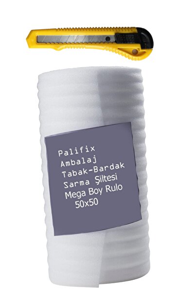 Palifix Büyük Rulo Şilte-maket Bıçağı Tabak Bardak Cam Sarma Şiltesi Taşıma T...