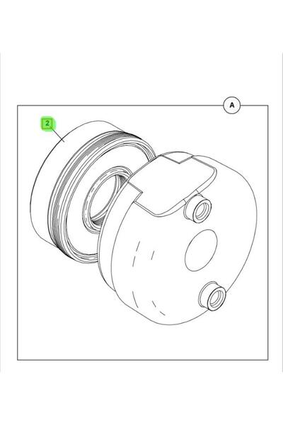 Partspro 904/20336/P - KINGPOST LOCK SEAL Y.M