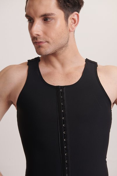 ERFECEN Men's Bodysuit with Agraph Panties Type Corset/ART 504