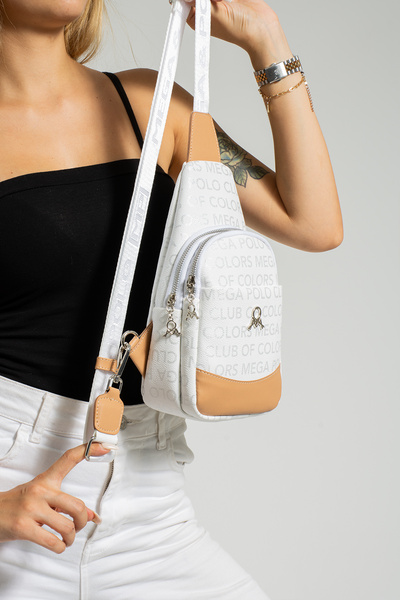 YOGII Medan Model Unisex Cross Shoulder και Τσάντα στήθους Μια ποιοτική αδιάβροχη τσάντα με φερμουάρ