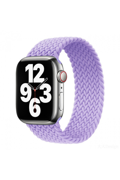 Ally Apple Watch 7-8 45mm 6-5-4 44mm Single loop Plastik Kayış Kordon 3-2-1 4...