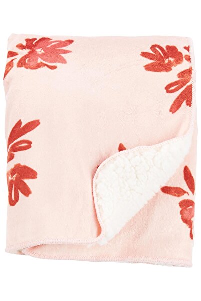 Carter's Pink Baby Girl Plush Blanket - 9P 627310