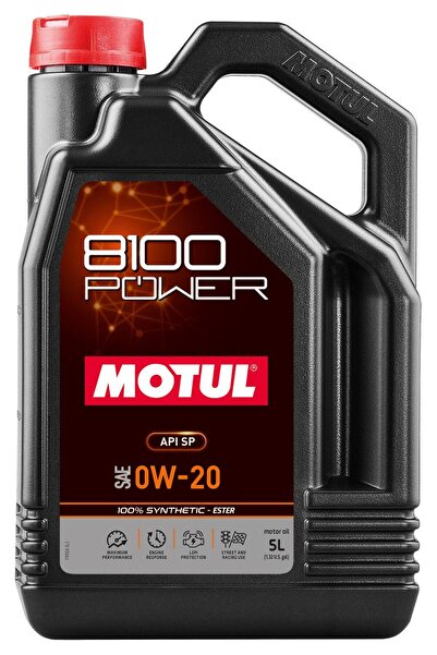 Motul 8100 POWER 0W20 5LT