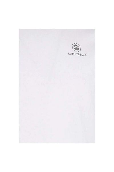 lumberjack Μ-CT120 BSC T-SHIRT ΜΕ ΛΑΒΗ - ΛΕΥΚΟ - L - ST06837-ΛΕΥΚΟ-L