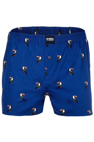Happy Shorts Herren Web-Boxershorts – Amerikanische Boxershorts