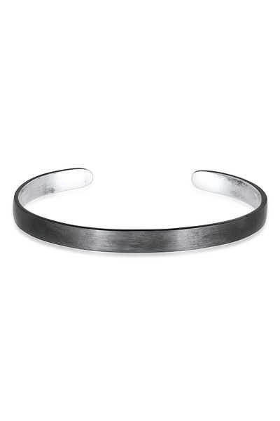 KUZZOI Armband Basic Armreif Bangle matt 925 Sterling Silber