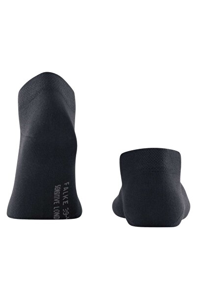 FALKE Herren Sneakersocken - Sensitive London, Socken, Baumwolle, Logo, einfarbig