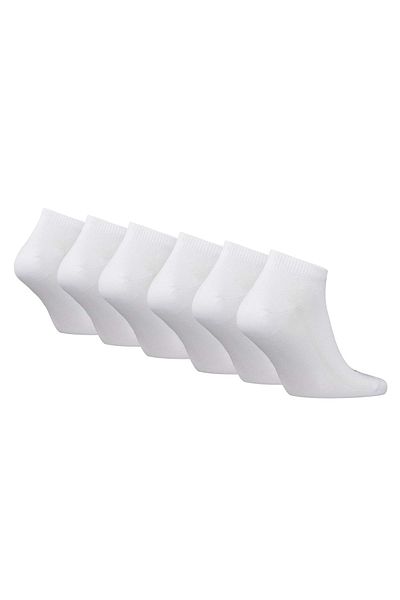 Levi's Packung mit 6 Unisex-Sneaker – Logo mit niedrigem Schnitt und Fledermausflügeln, ECOM