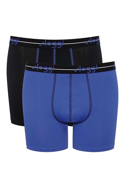 SLOGGI 2er-Pack Herren Boxershorts – kurzes C2P-Panel, Baumwolle-Start