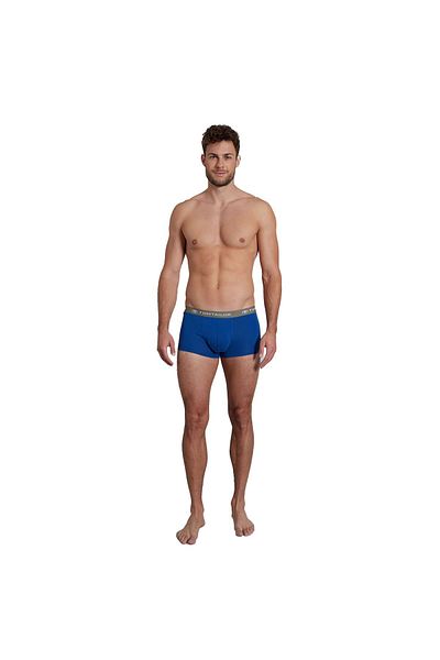 Tom Tailor Herren Boxershorts, 6er Pack - Hip Pants, Baumwolle, Logo,einfarbig