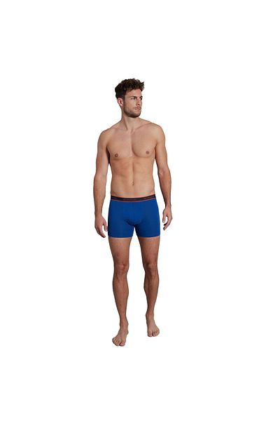 Tom Tailor Herren Boxershorts, 4er Pack - Lange Hosen, Baumwolle,Logo,einfarbig