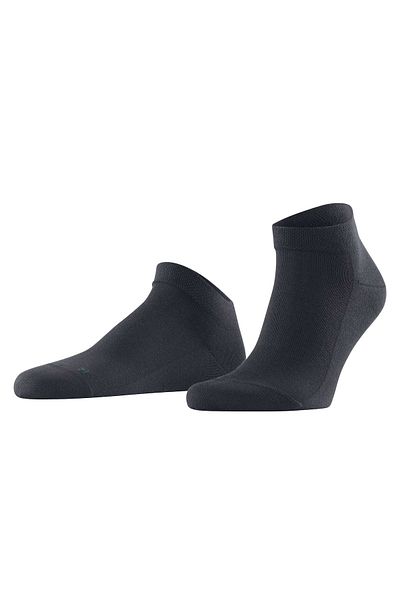 FALKE Herren Shoesocken – Sensitive London, Socken, Baumwolle, Logo, einfarbig