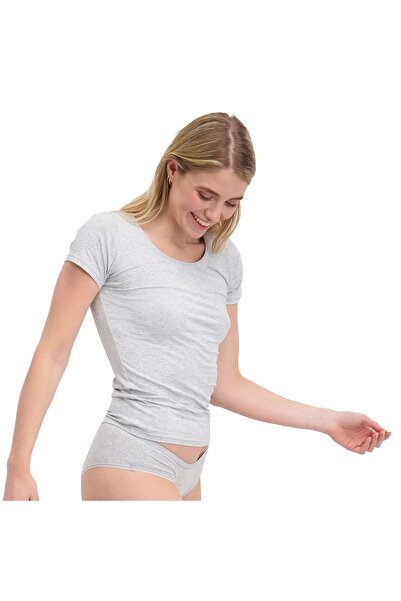 Bamboo Basics Damen T-Shirt KATE, 4er Pack - Unterhemd, Rundhals, Single Jersey