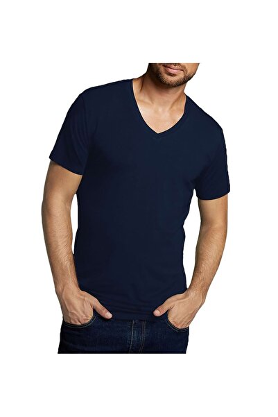 Bamboo Basics Herren T-Shirt VELO, 4er Pack - Unterhemd, V-Neck, Single Jersey