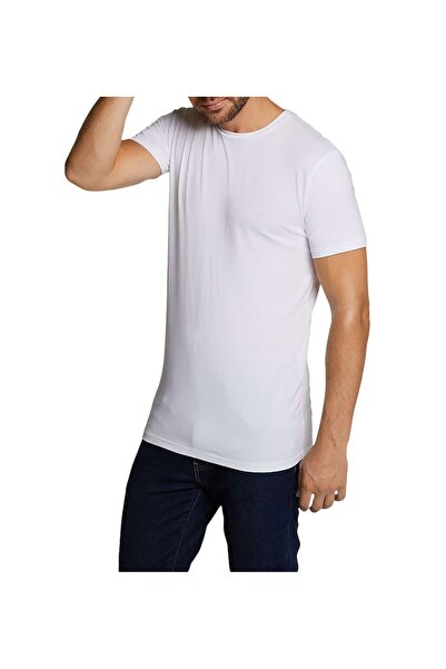 Bamboo Basics Herren T-Shirt RUBEN, 4er Pack - Unterhemd, Rundhals, Single Jersey