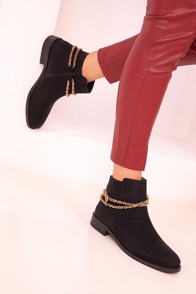 SOHO Schwarze Stiefel und Booties für Damen 18453