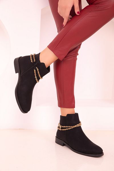 SOHO Schwarze Stiefel und Booties für Damen 18453