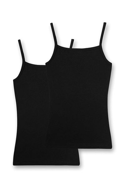 Sanetta Mädchen Unterhemd, 2er-Pack – Hemden ohne Armaturen, Oberteil