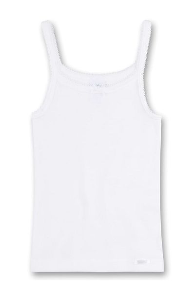 Sanetta Mädchen Unterhemd 3er-Pack – Basic-Shirt und Sleeve-Top