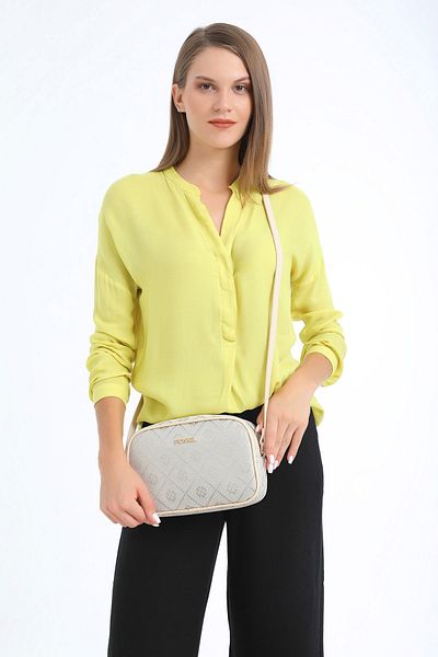 Fossil حقيبة كروس باللون البيج 05FS22Y283