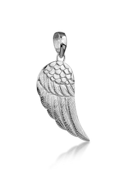 KUZZOI Anhänger Herren Kettenanhänger Flügel 925 Sterling Silber