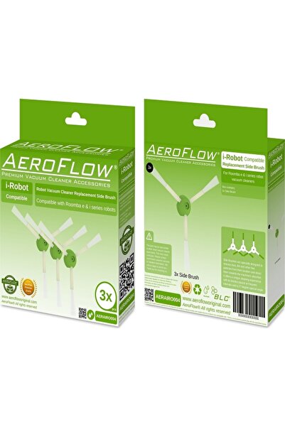 AeroFlow Σειρά Roomba i8 Plus - Συμβατό με πλευρική βούρτσα 3 τεμαχίων