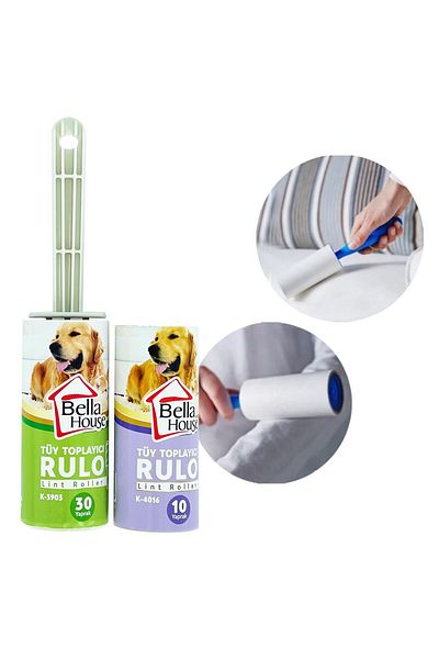 Bella House 30+10 Sheets Refilled Feather-dust Collection Roller - K3927