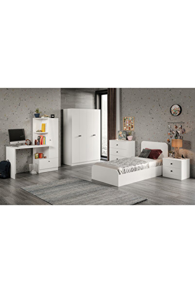 MERLİN MOBİLYA Merlin Mobilya Akasya Genç Odası ve Çalışma Masası
