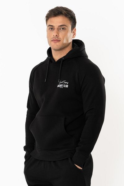 Coredra Court Regular Hoodie Ανδρικά - Μαύρο