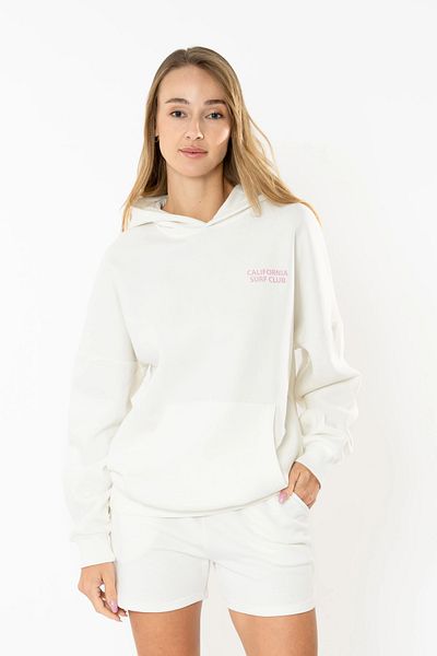 Coredra Hanorac Surf Oversize Femei - Ecru